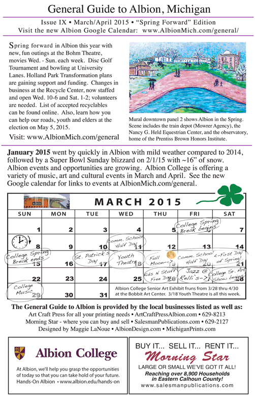 General Guide to Albion January 2015